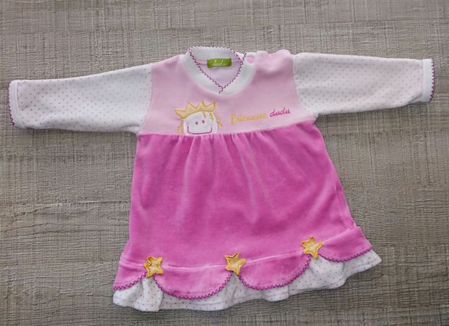 Vestido invierno bebé T:0-6 m,poco uso