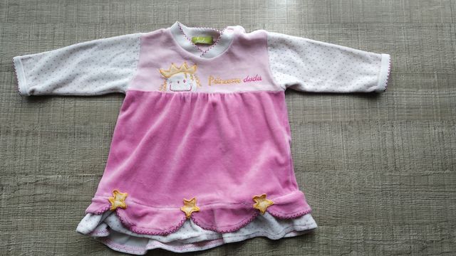 Vestido invierno bebé T:0-6 m,poco uso