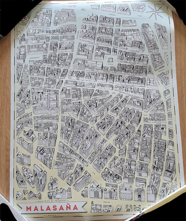 Lámina/Poster Malasaña