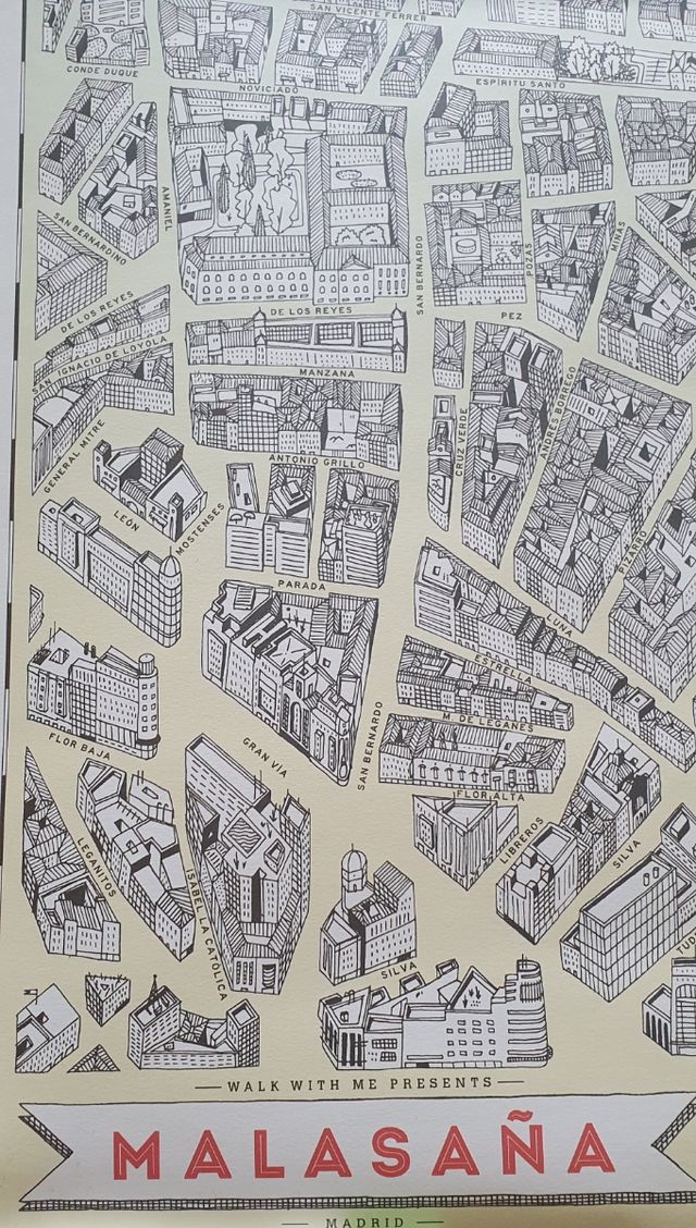Lámina/Poster Malasaña