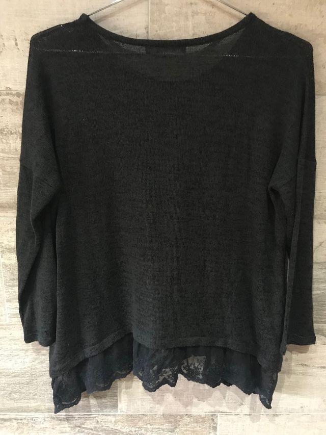 Jersey con encaje Talla XL