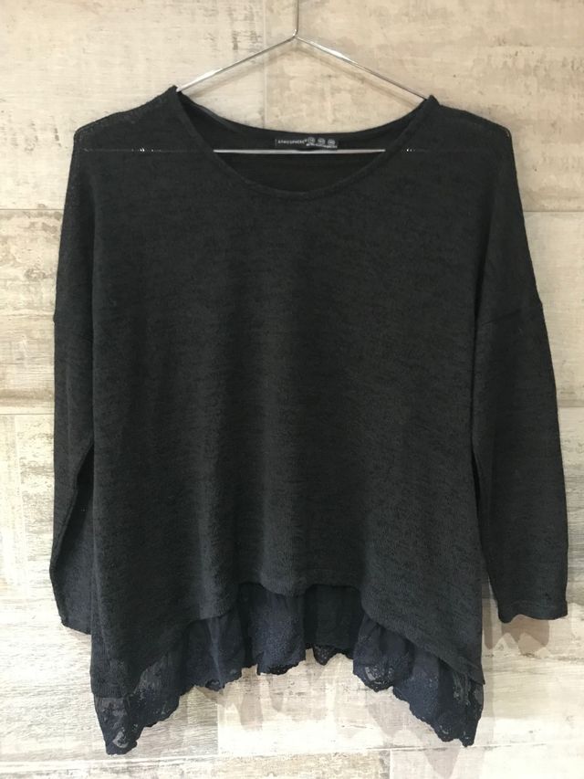 Jersey con encaje Talla XL