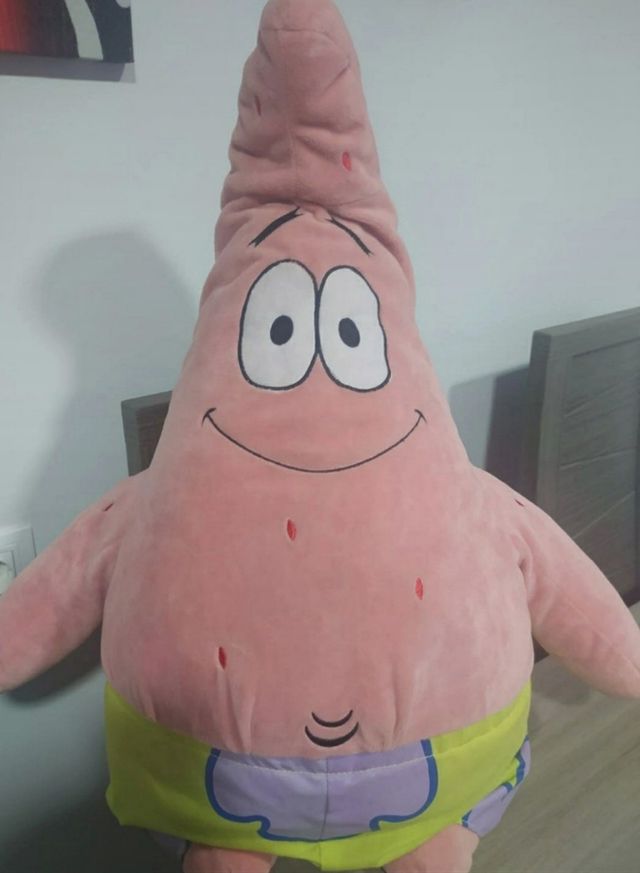 Peluche  grande de Patricio ( Bob Esponja)