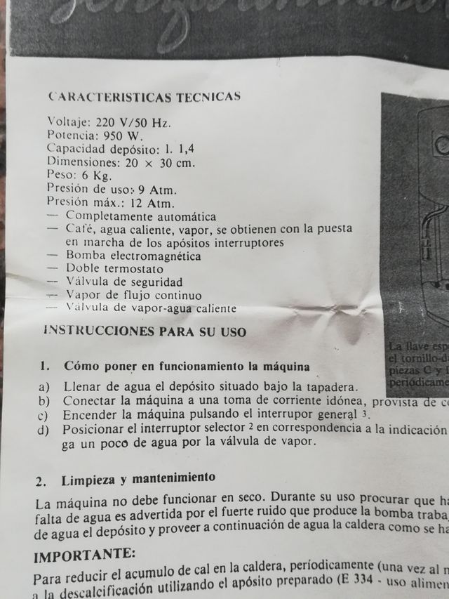 Cafetera Italiana SIMAC