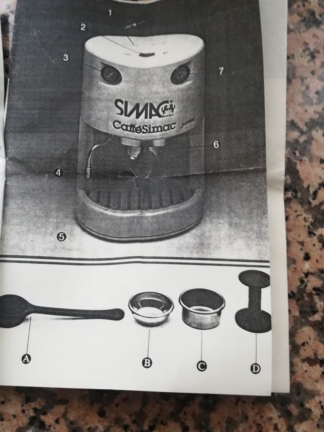 Cafetera Italiana SIMAC