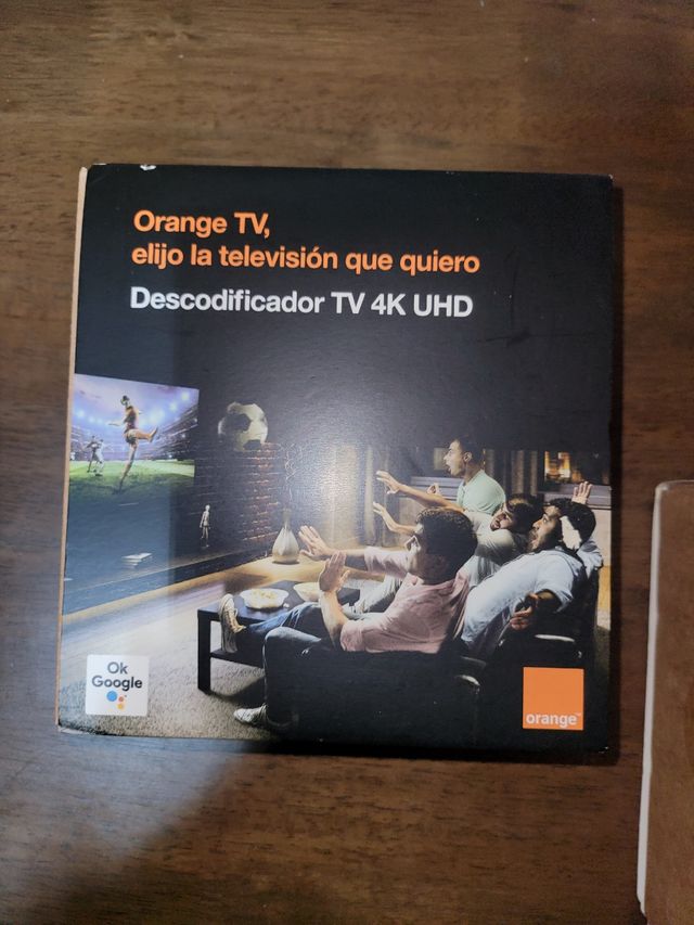 dos descodificadores Orange 4k