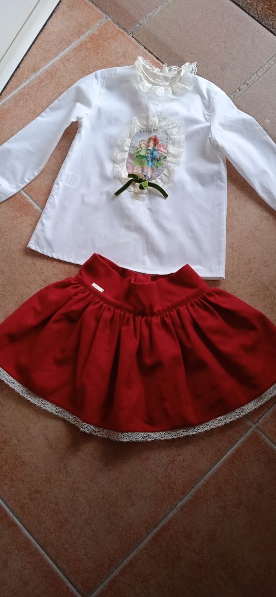 conjunto niña Nora Norita Nora talla 5