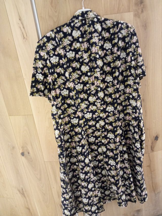 vestido estampado de flores verano