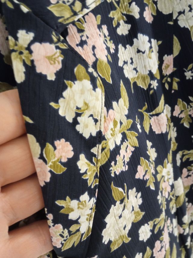 vestido estampado de flores verano