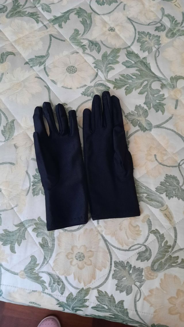 Guanti donna in velluto