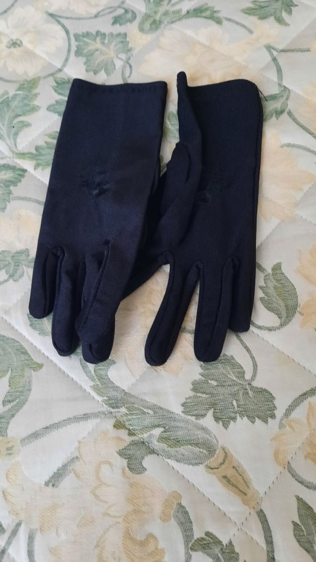 Guanti donna in velluto