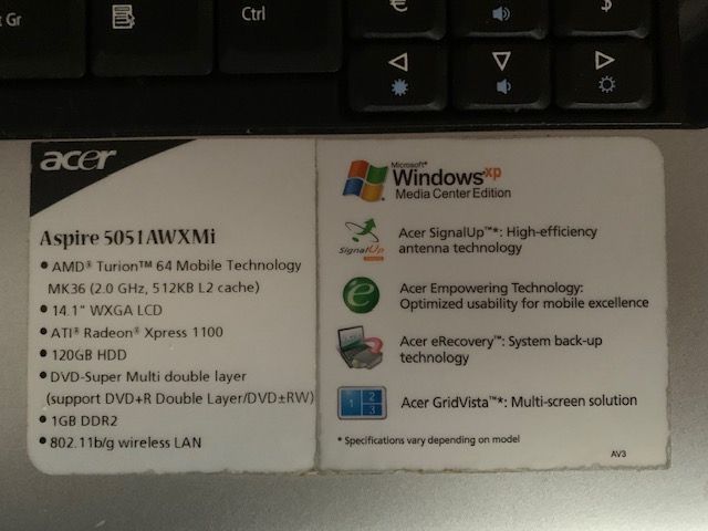 Ordenador Portátil Acer