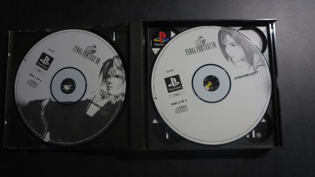 Final Fantasy VIII 8 ps1 playstation psx ESP