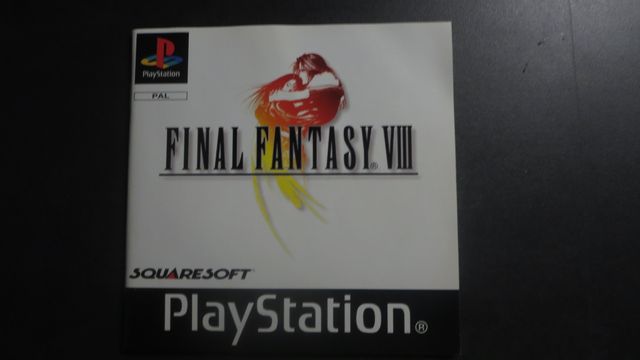 Final Fantasy VIII 8 ps1 playstation psx ESP