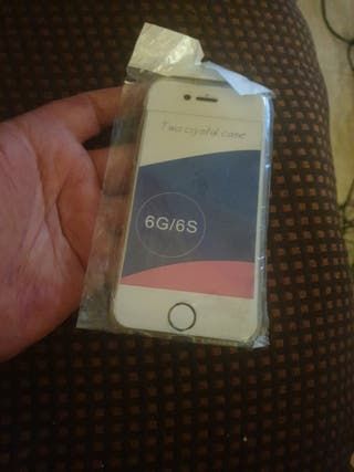 Funda Iphone 5 6 7 10 x DOBLE SILICONA