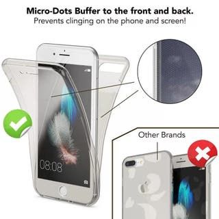 Funda Iphone 5 6 7 10 x DOBLE SILICONA