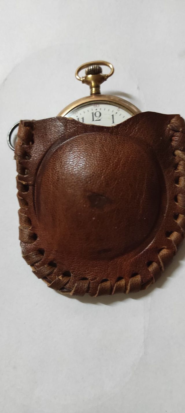Cartera de reloj de bolsillo.