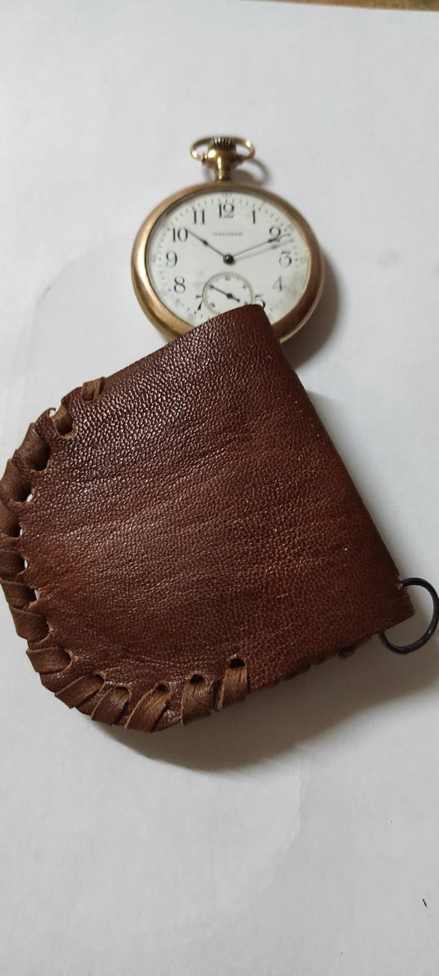 Cartera de reloj de bolsillo.