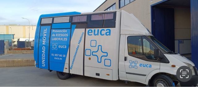 Alquiler unidad movil reconocimientos medicos