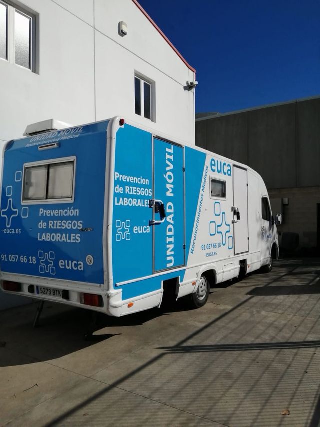 Alquiler unidad movil reconocimientos medicos