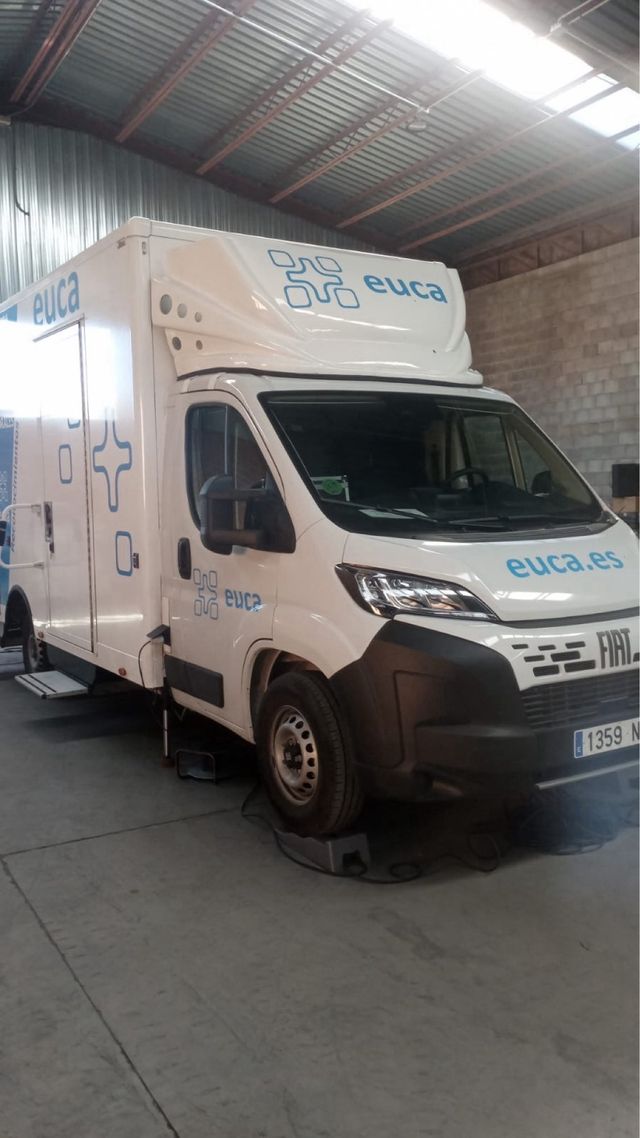 Alquiler unidad movil reconocimientos medicos