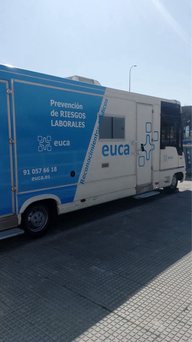Alquiler unidad movil reconocimientos medicos