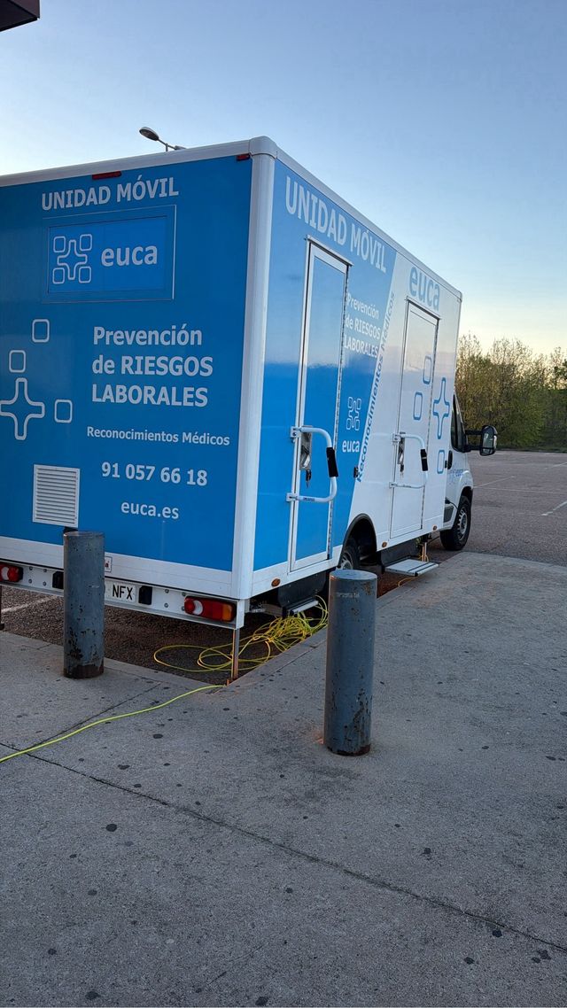 Alquiler unidad movil reconocimientos medicos