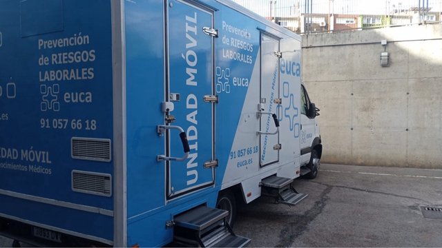 Alquiler unidad movil reconocimientos medicos