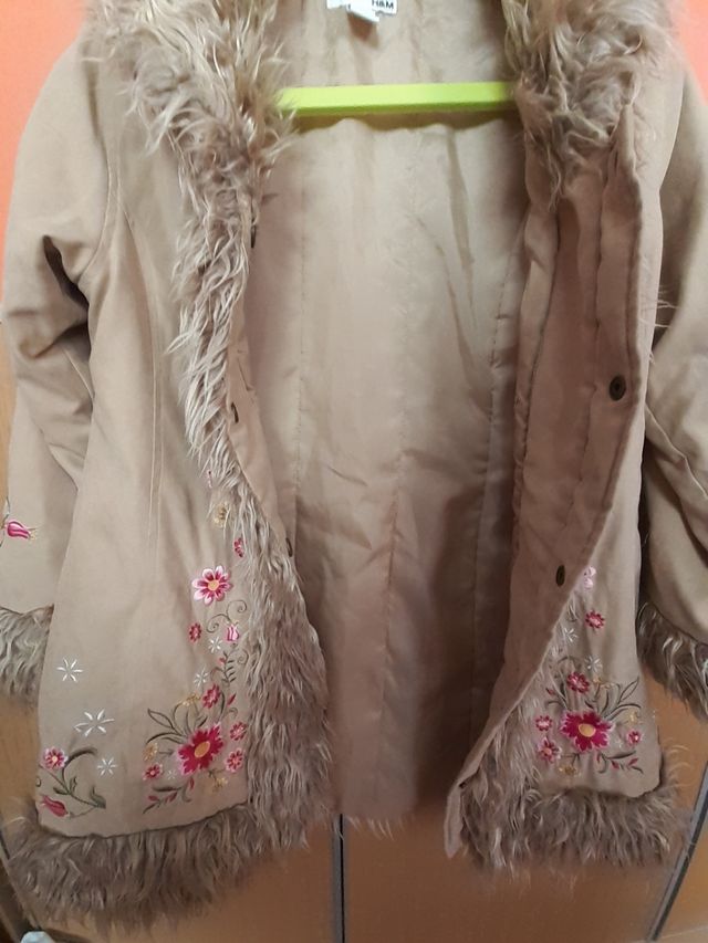 Precioso abrigo niña 8-9 años