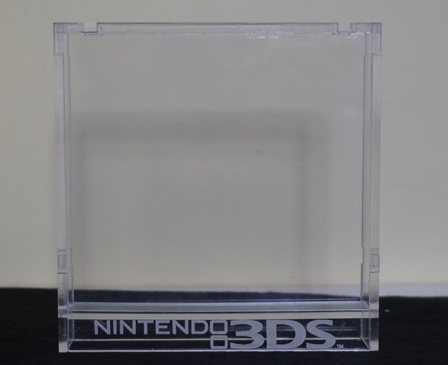 Caja acrilico para juego 3ds