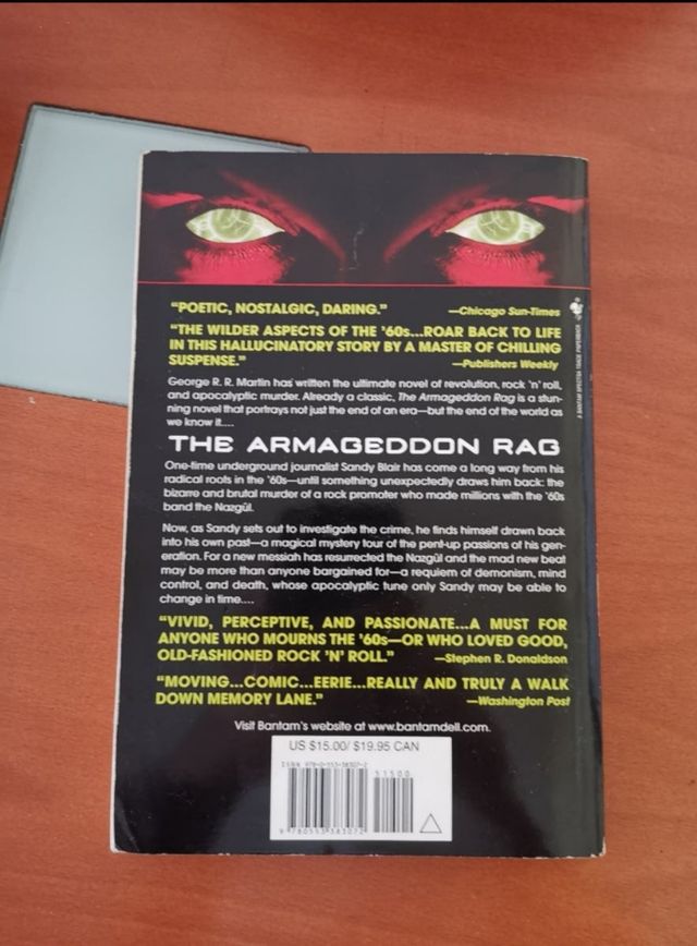 George R.R. Martin, Armaggedon Rag en ingles