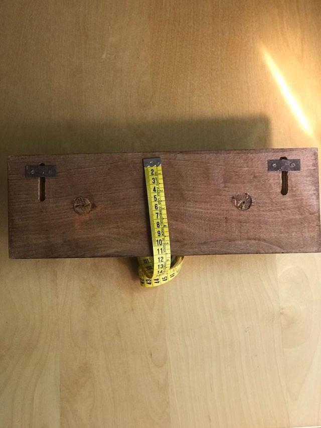 Perchero clásico estilo rustico