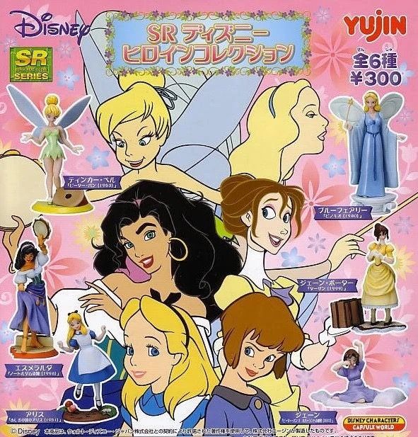 Set De 6 Figuras Disney Gashapons De Segunda Mano Por 29 95 Eur En Bilbao En Wallapop