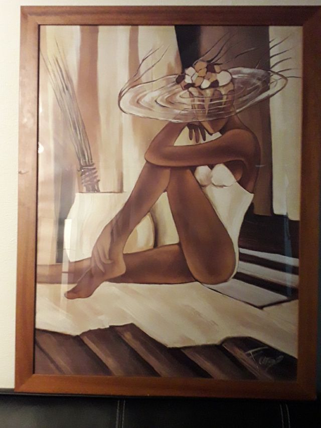 cuadro 77cm de ancho largo 80