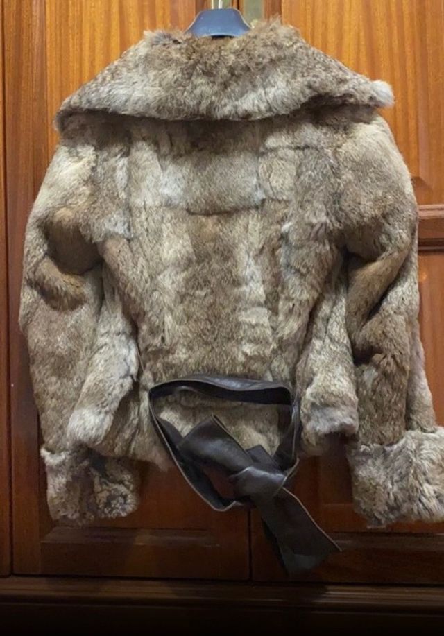 Abrigo de piel