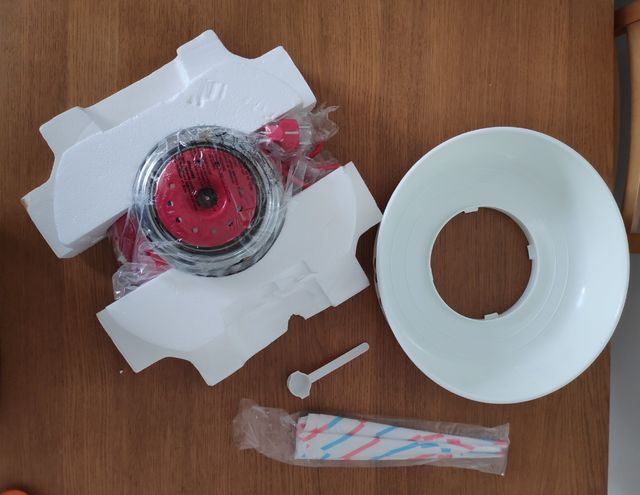 Máquina de hacer algodón de azúcar