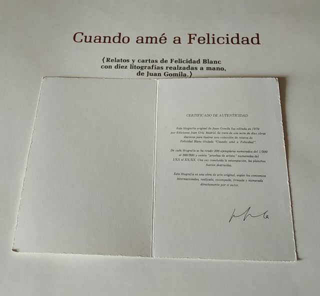 litografias Juan Gomila