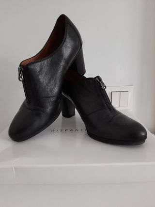 ZAPATO ABOTINADO ANTELINA NEGRO | Sabates Subirà