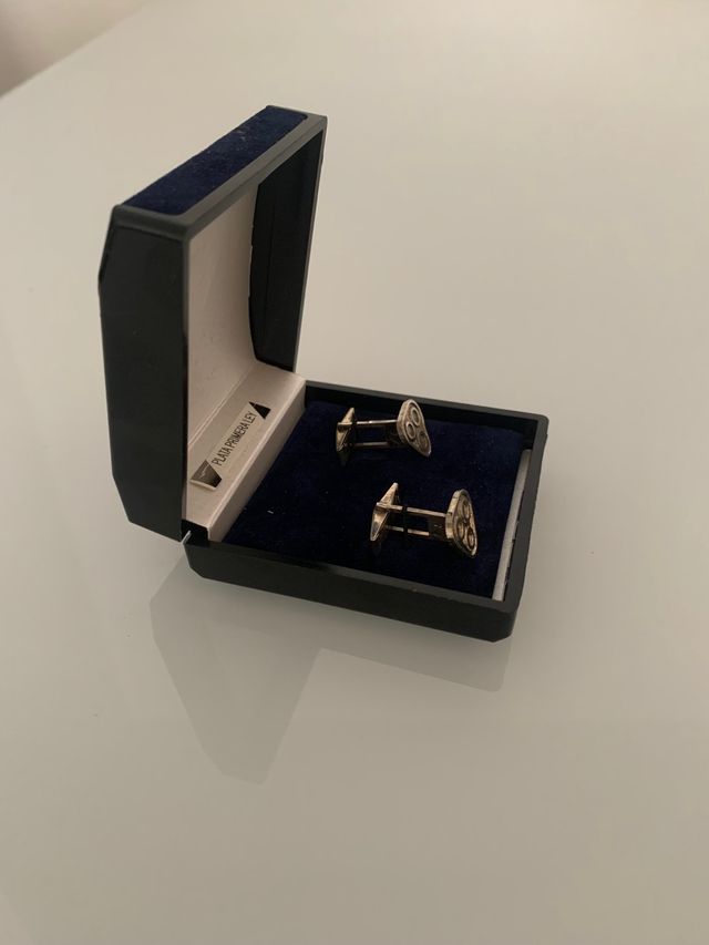 Gemelli in argento Curious Philishave