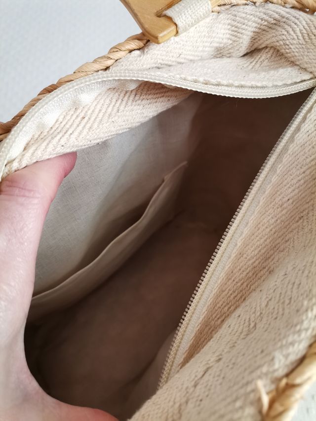 bolso de rafia