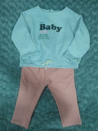 Conjunto deportivo Zara de segunda mano por 6 EUR en Burgos en WALLAPOP