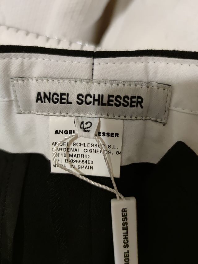 Pantalón negro Ángel Schlesser