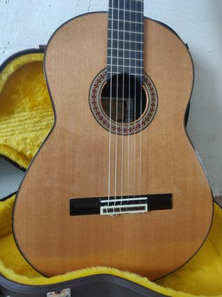 Guitarra Abraham Ortega 1ª especial de segunda mano por 1.850 EUR en Murcia  en WALLAPOP