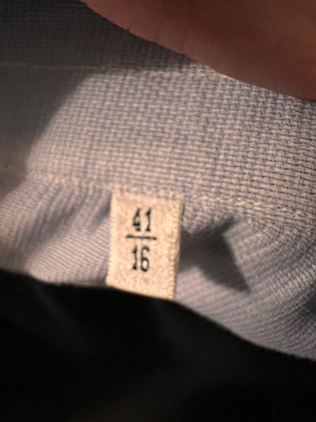 Camicia celeste uomo tg 41