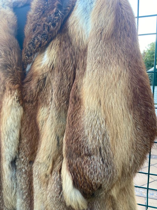 Chaquetón piel de zorro talla 46 de señora