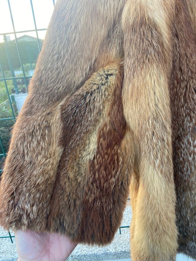 Chaquetón piel de zorro talla 46 de señora
