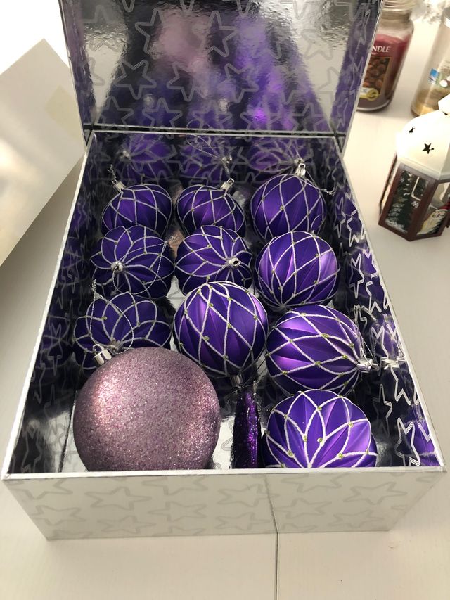 addobbi albero di Natale 12 pezzi