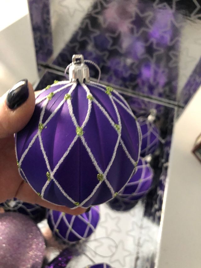 addobbi albero di Natale 12 pezzi