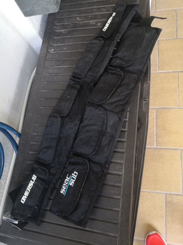 3 Cinturon buceo bolsillos