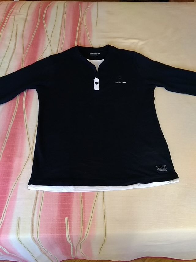 Polo manga larga Jack & Jones talla M